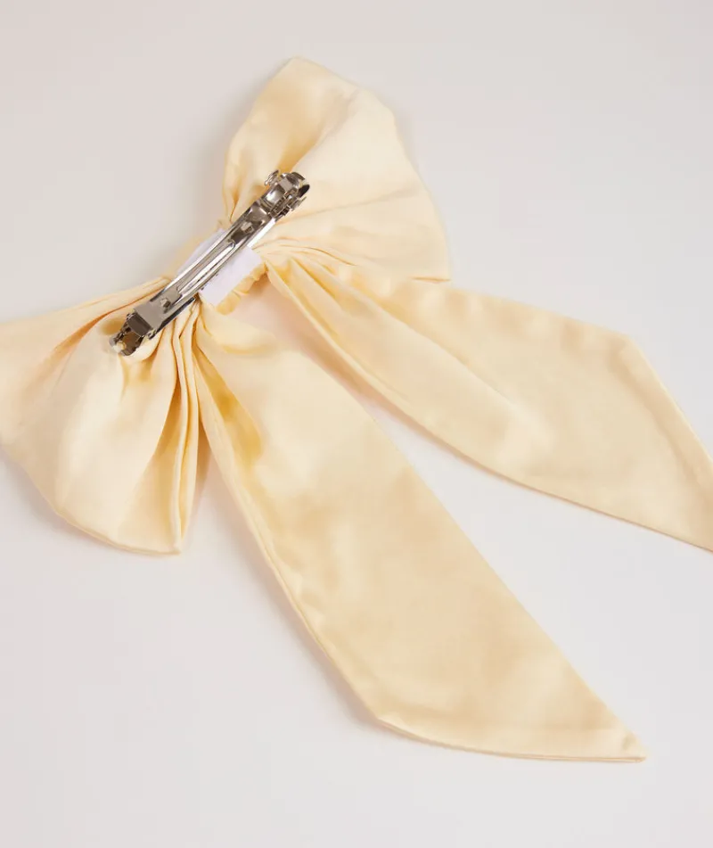 Six Stories Bow Satin Hair Clip