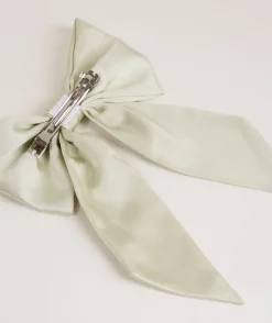 Six Stories Bow Satin Hair Clip