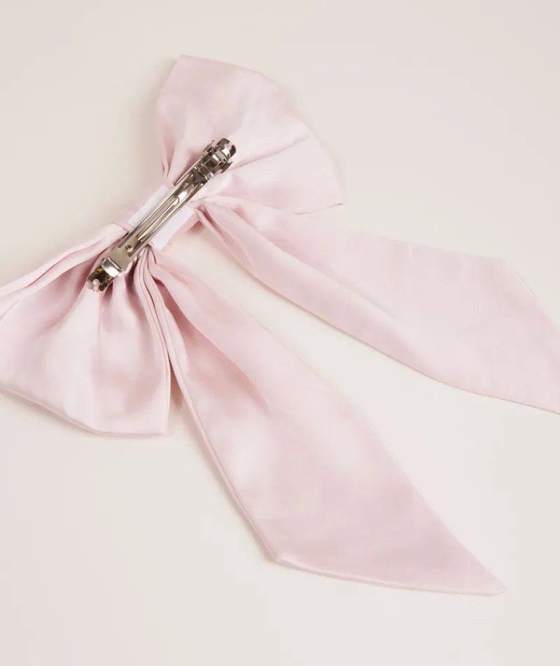 Six Stories Bow Satin Hair Clip