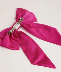 Six Stories Bow Satin Hair Clip
