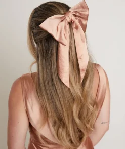 Six Stories Bow Satin Hair Clip