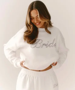 Six Stories Bride Graphic Sweatshirt - White