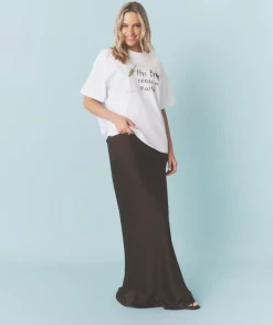 Clearance Six Stories Bride Needs a Martini Beaded Tee - White