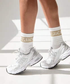Sale Six Stories Bride Socks - Gold