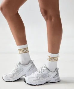 Sale Six Stories Bride Socks - Gold