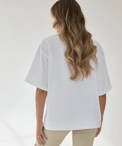 New Six Stories Bride Statement Tee - White
