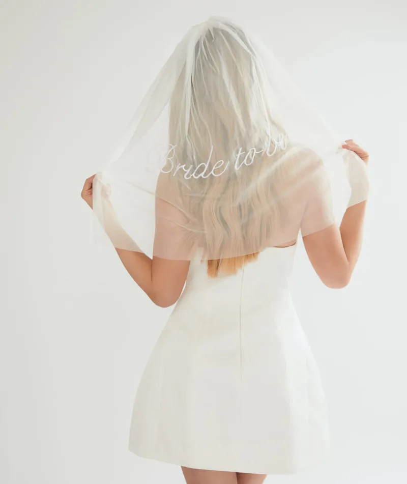 Discount Six Stories Bride To Be Tulle Veil