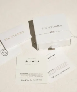 Best Six Stories Bridesmaid Bracelet - Aquarius