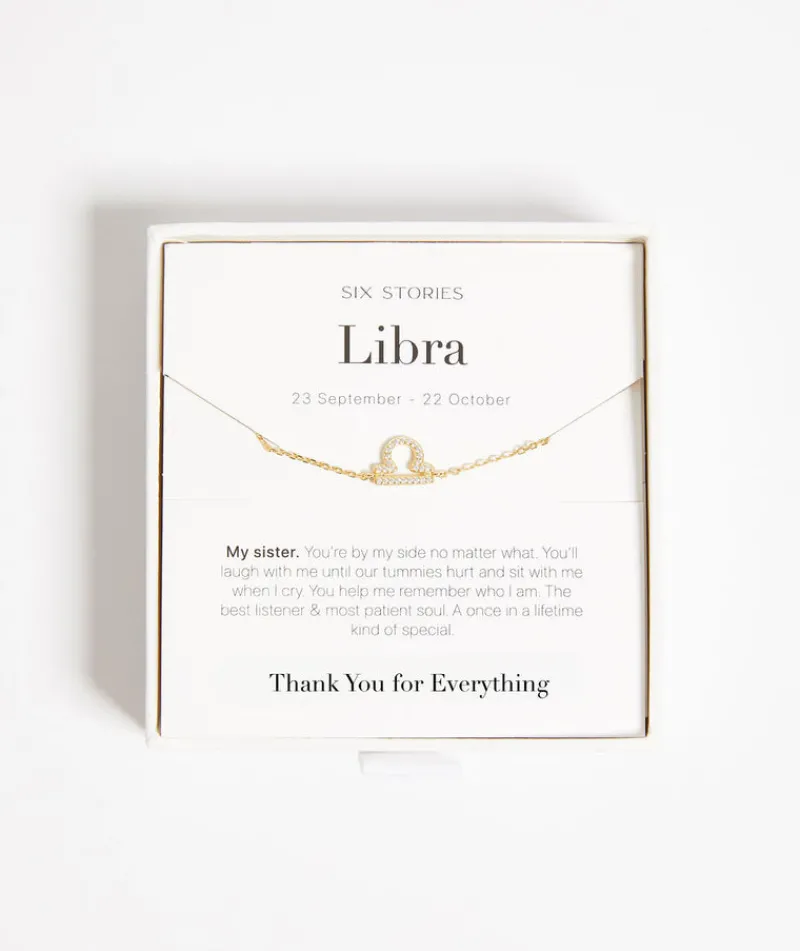 Outlet Six Stories Bridesmaid Bracelet - Libra