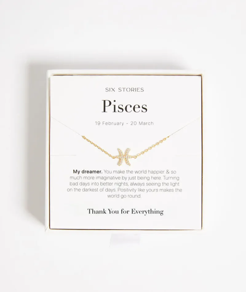 Online Six Stories Bridesmaid Bracelet - Pisces