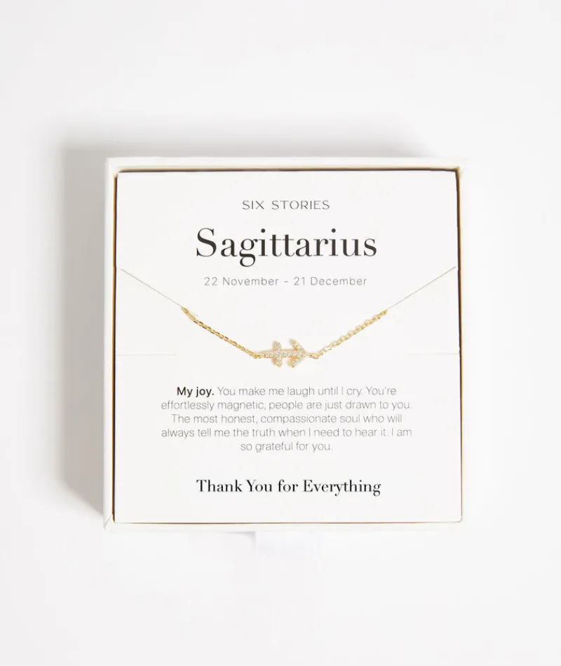New Six Stories Bridesmaid Bracelet - Sagittarius