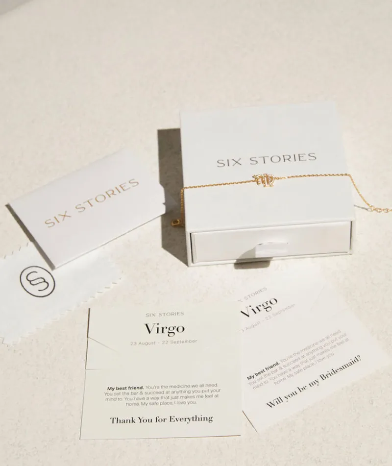 Clearance Six Stories Bridesmaid Bracelet - Virgo