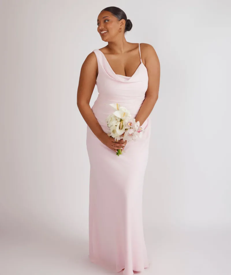 Discount Six Stories Bridesmaid Dress Chiffon Swatch Card