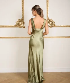 Online Six Stories Bridesmaid Dress Satin Swatch Card