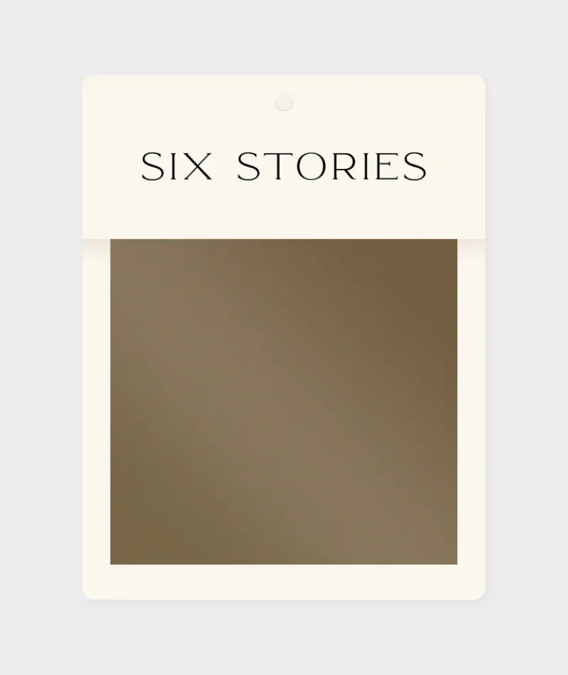 Online Six Stories Bridesmaid Dress Satin Swatch Card