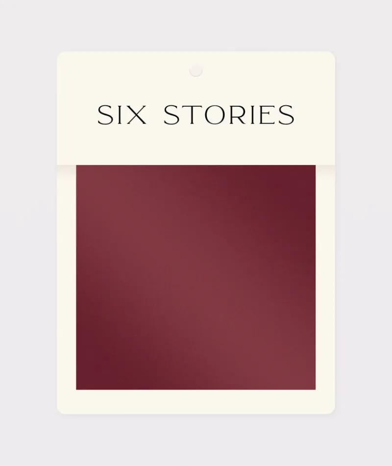 Online Six Stories Bridesmaid Dress Satin Swatch Card