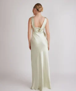 Online Six Stories Bridesmaid Dress Satin Swatch Card
