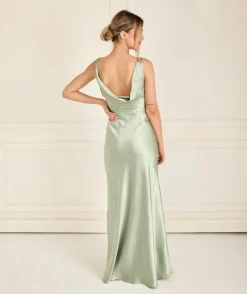 Online Six Stories Bridesmaid Dress Satin Swatch Card