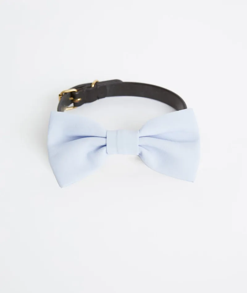 New Six Stories Dog Chiffon Bow Tie