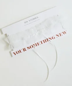Best Six Stories Garter - White