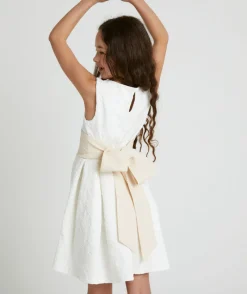 Sale Six Stories Girls Chiffon Tie Back Belt