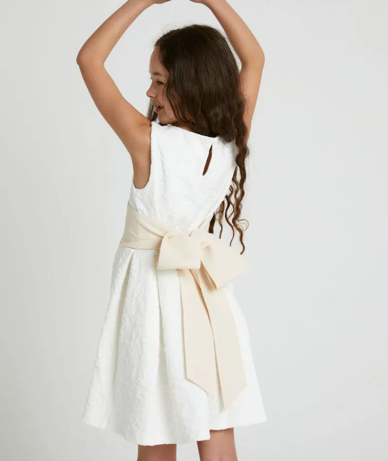 Sale Six Stories Girls Chiffon Tie Back Belt