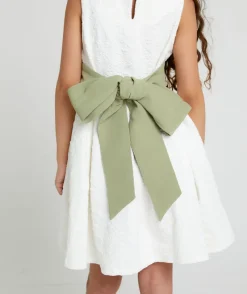 Clearance Six Stories Girls Crepe Tie Back Belt