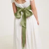 Online Six Stories Girl's Satin Tie Back Belt