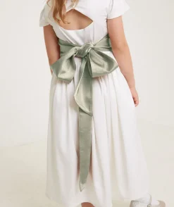 Online Six Stories Girl's Satin Tie Back Belt