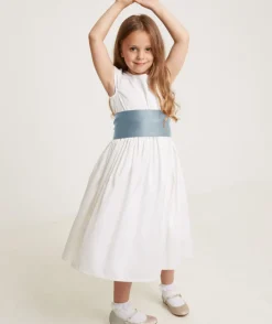 Online Six Stories Girl's Satin Tie Back Belt