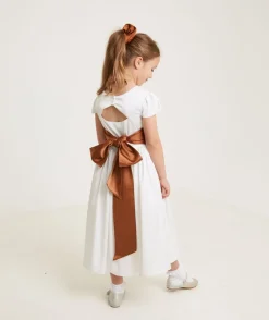 Online Six Stories Girl's Satin Tie Back Belt