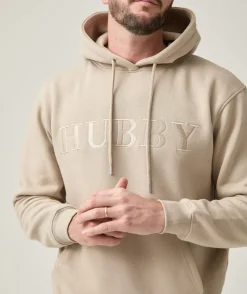 Hot Six Stories Hubby Hoodie - Stone