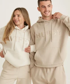 Hot Six Stories Hubby Hoodie - Stone
