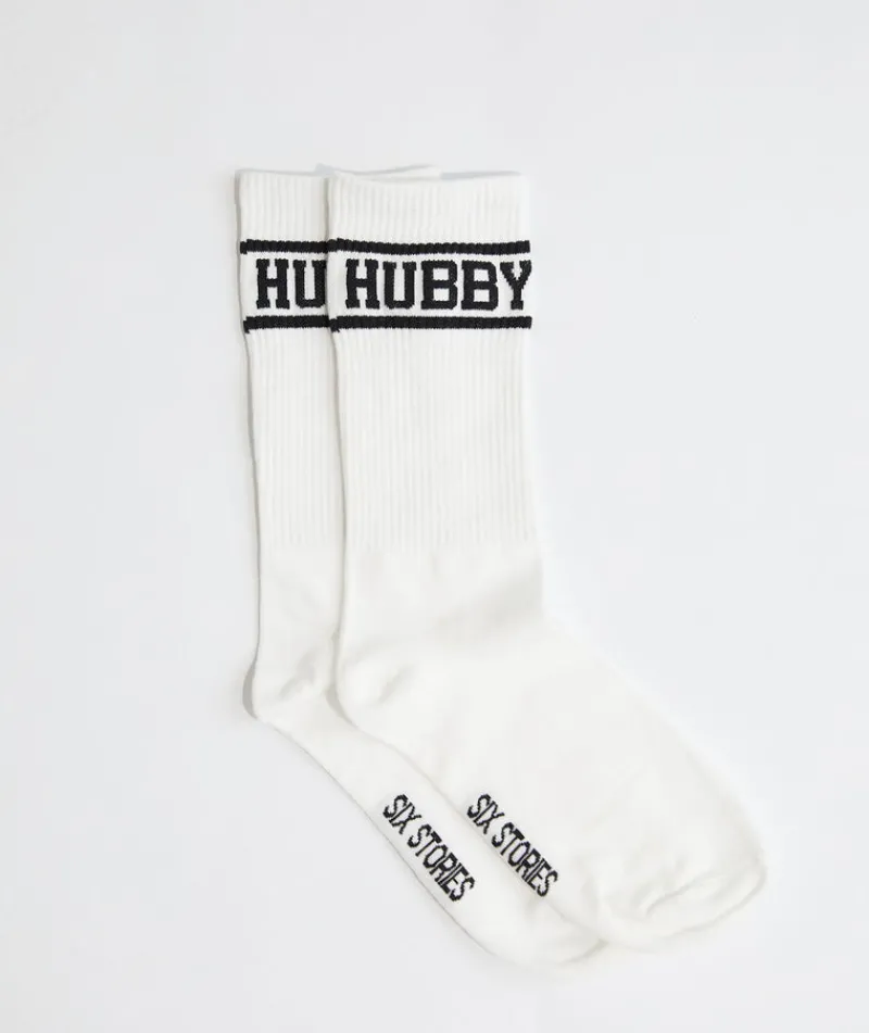 Online Six Stories Hubby Socks - Black