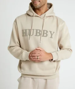 Online Six Stories Hubby Teddy Hoodie - Stone