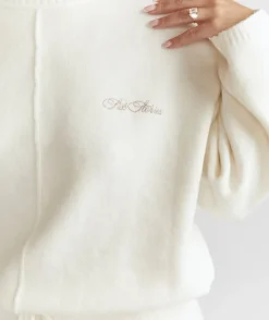 Sale Six Stories Limited Edition Oversized Knit Jumper - Cream