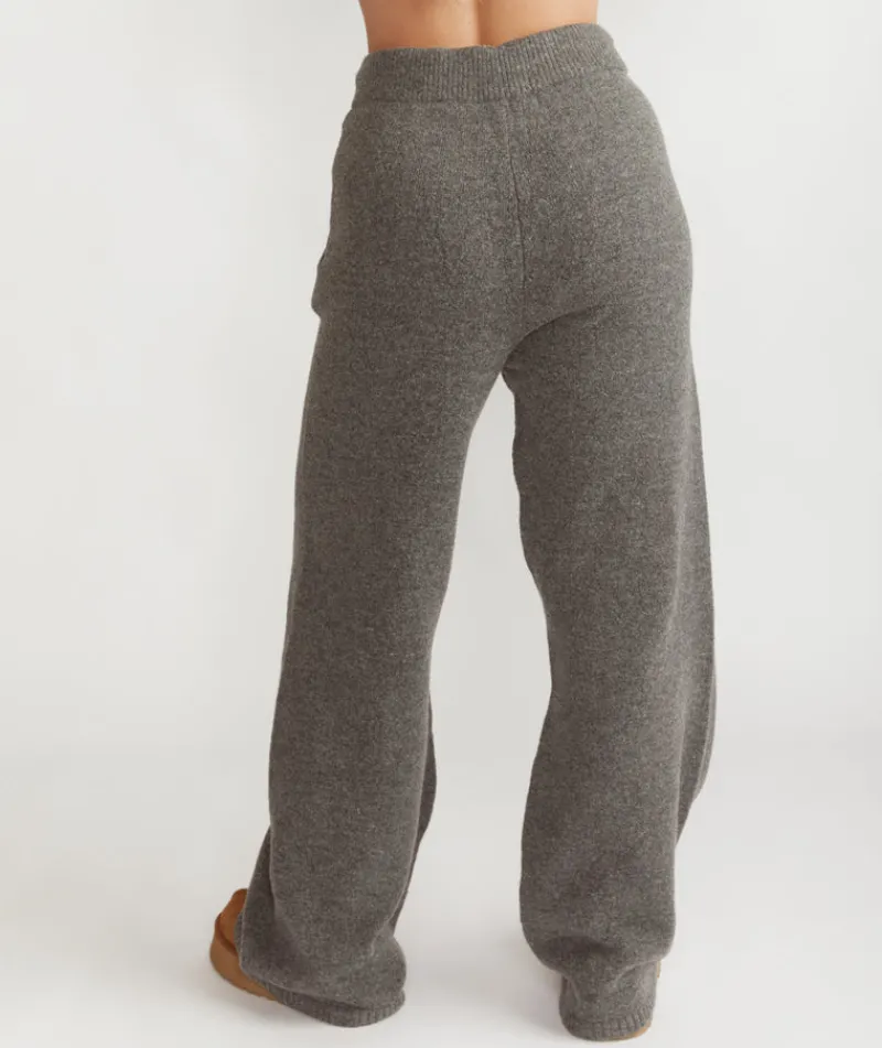 Six Stories Limited Edition Relaxed Wide Leg Trousers - Grey