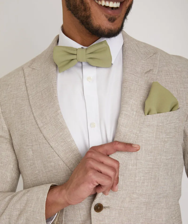 Outlet Six Stories Men's Crepe Bow Tie