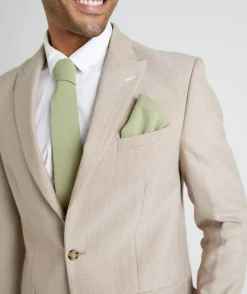 Six Stories Men's Crepe Pocket Square