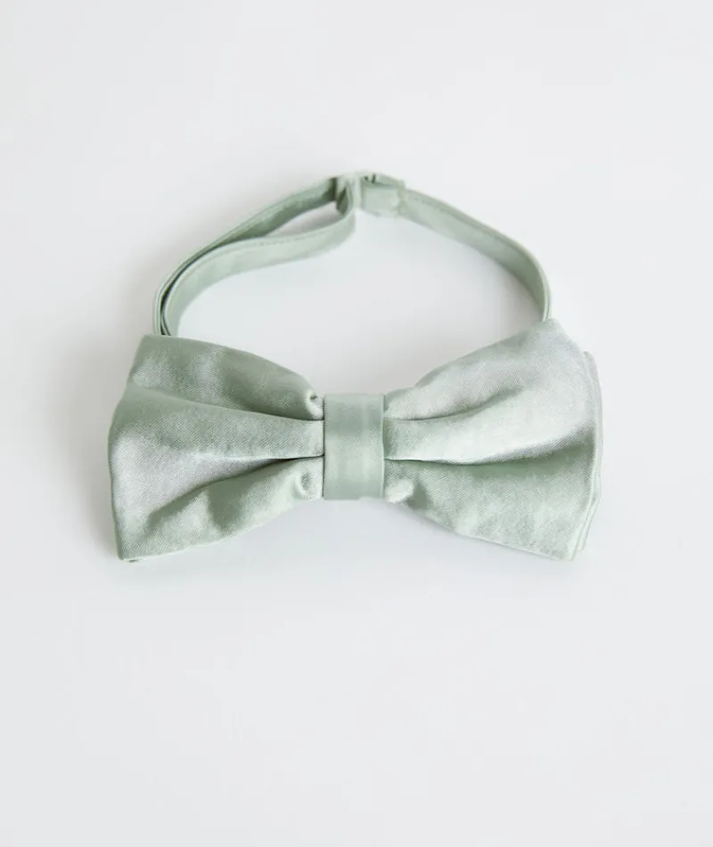 Best Six Stories Men's Satin Bow Tie