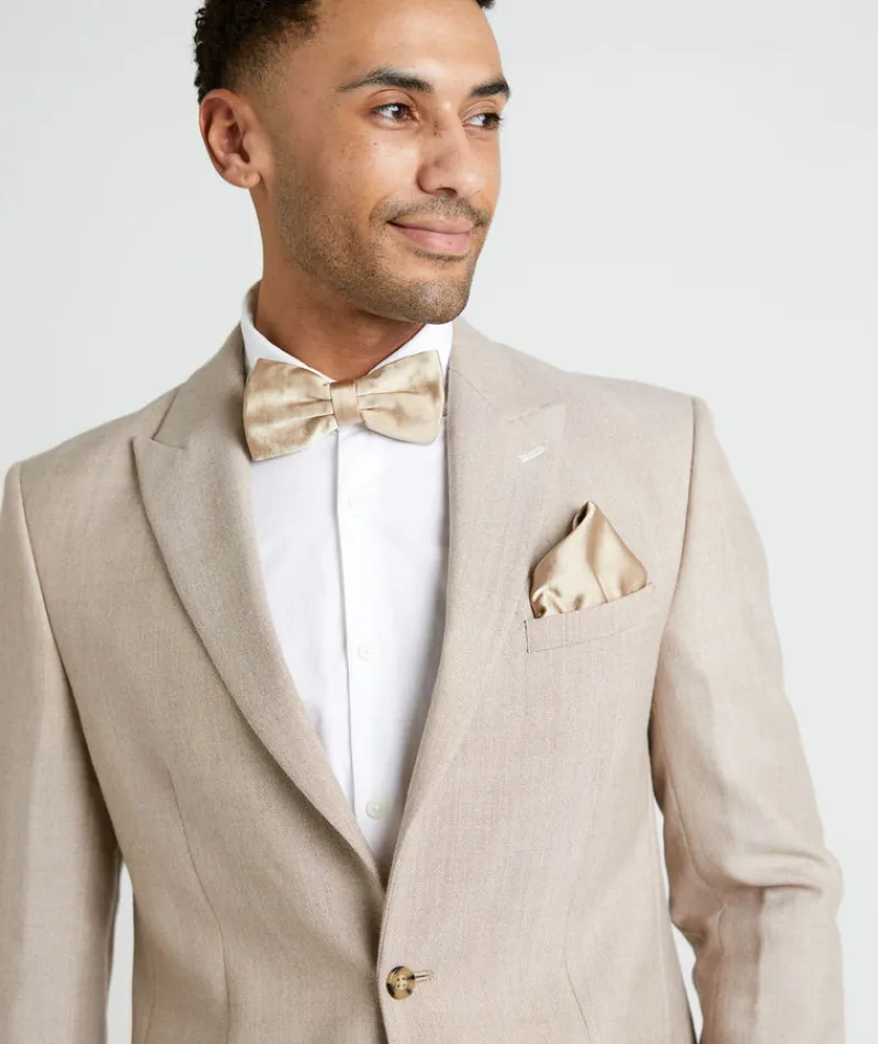 Best Six Stories Men's Satin Bow Tie