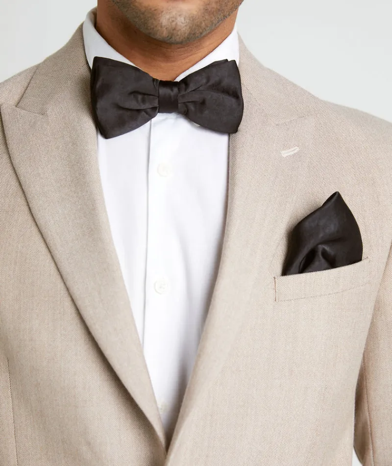 Best Six Stories Men's Satin Bow Tie