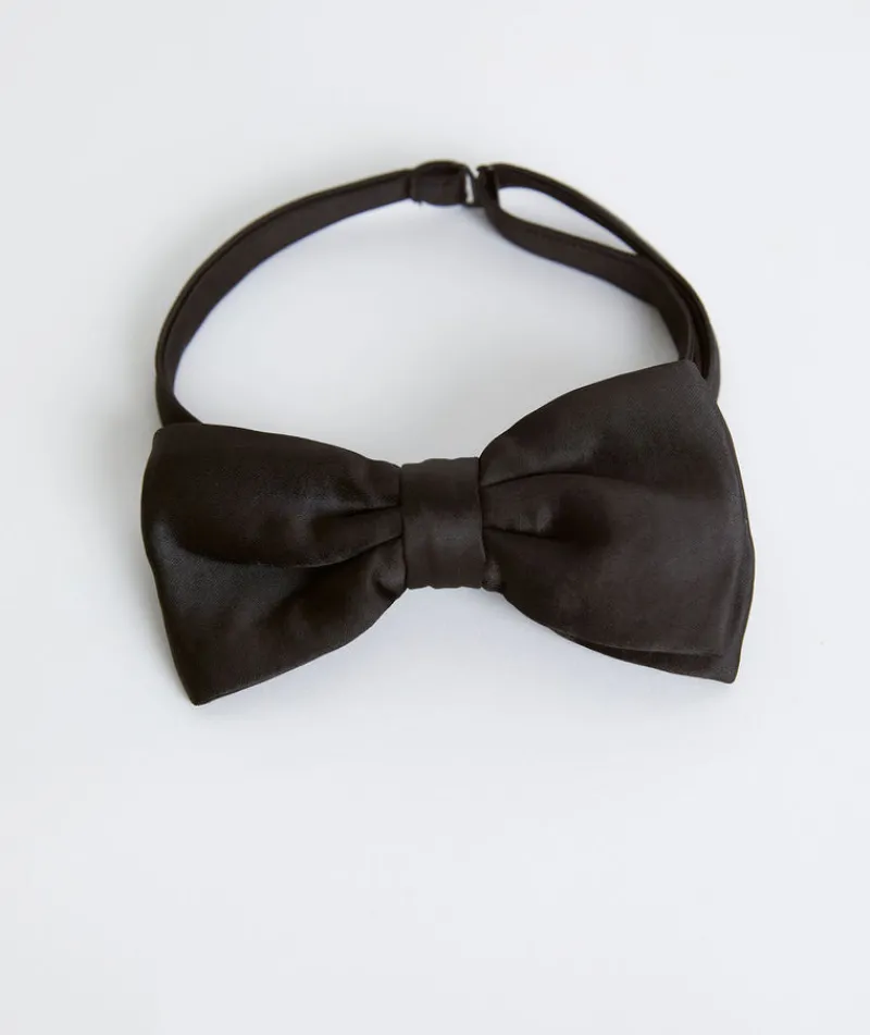 Best Six Stories Men's Satin Bow Tie