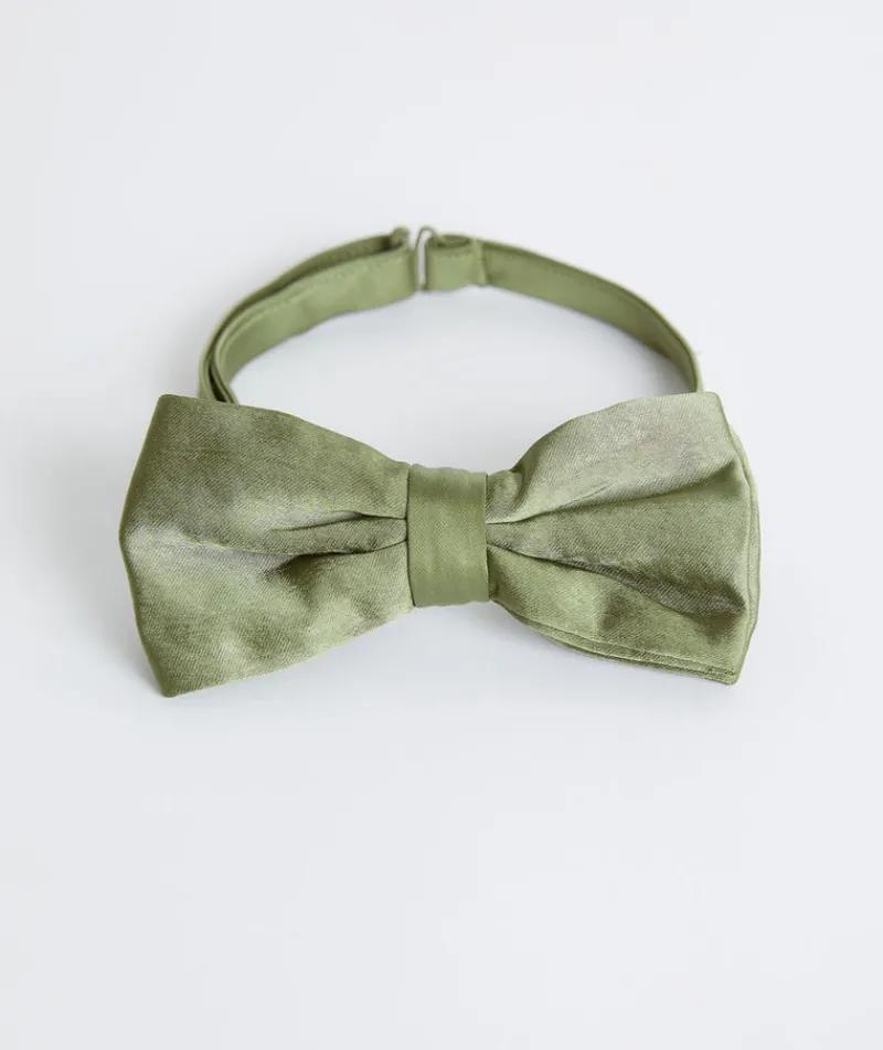 Best Six Stories Men's Satin Bow Tie