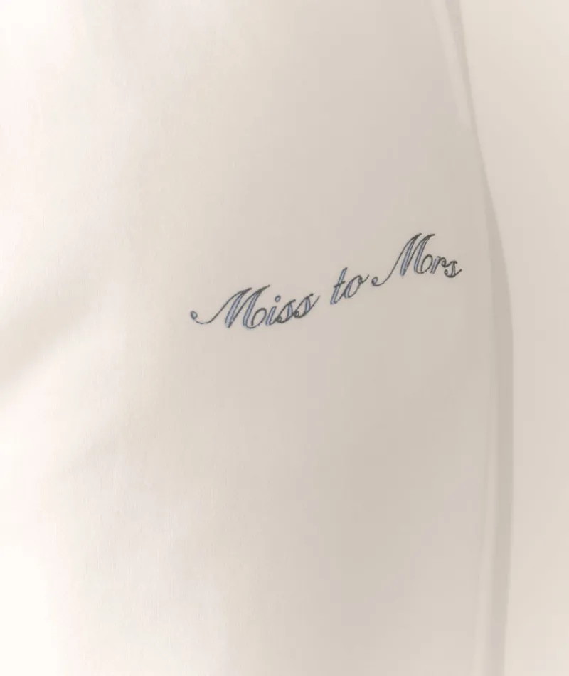 Online Six Stories Miss to Mrs Wide Leg Sweatpants - White