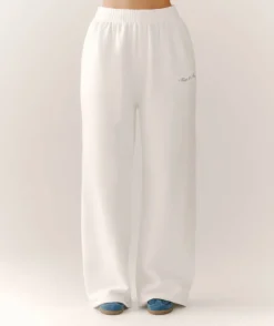 Online Six Stories Miss to Mrs Wide Leg Sweatpants - White