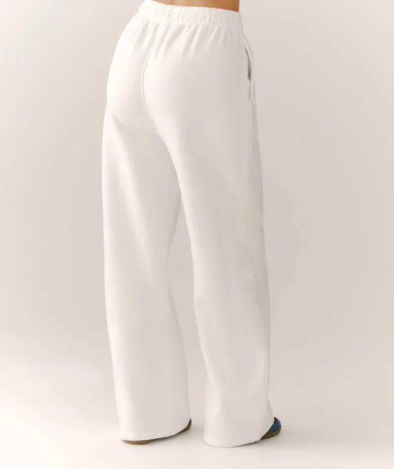Online Six Stories Miss to Mrs Wide Leg Sweatpants - White