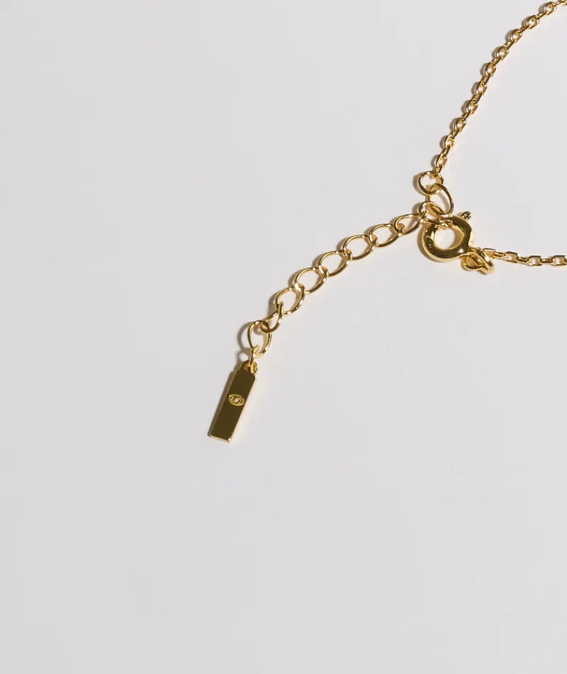Online Six Stories Personalised Mrs Necklace - Gold