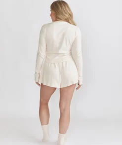 Online Six Stories Pointelle Pyjamas Shorts - Rosewater