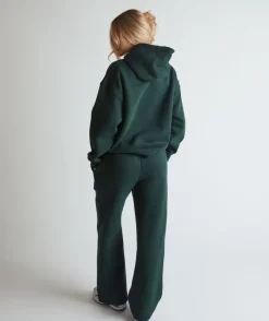 Discount Six Stories Relaxed Hoodie - Forest Green